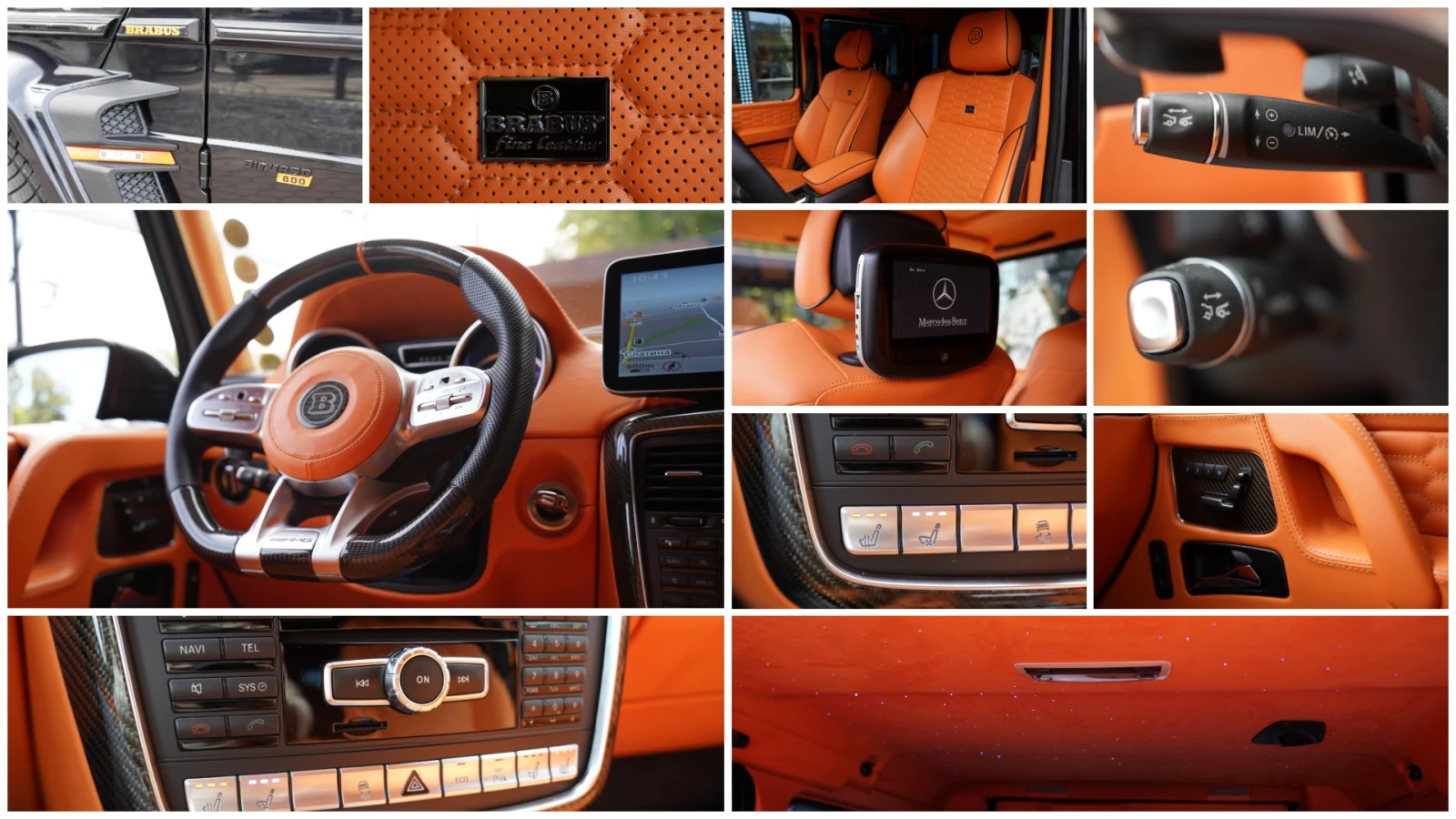 Mercedes-Benz G 63 AMG BRABUS Mod. 2022, снимка 12 - Автомобили и джипове - 55202082
