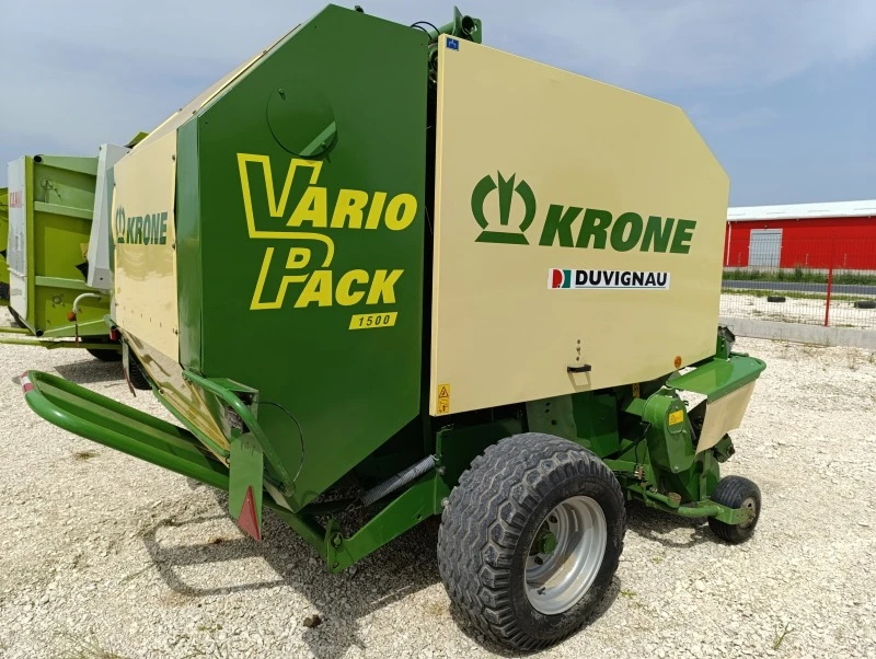 Балировачка Krone VARIOPACK 1500, снимка 2 - Селскостопанска техника - 45859337