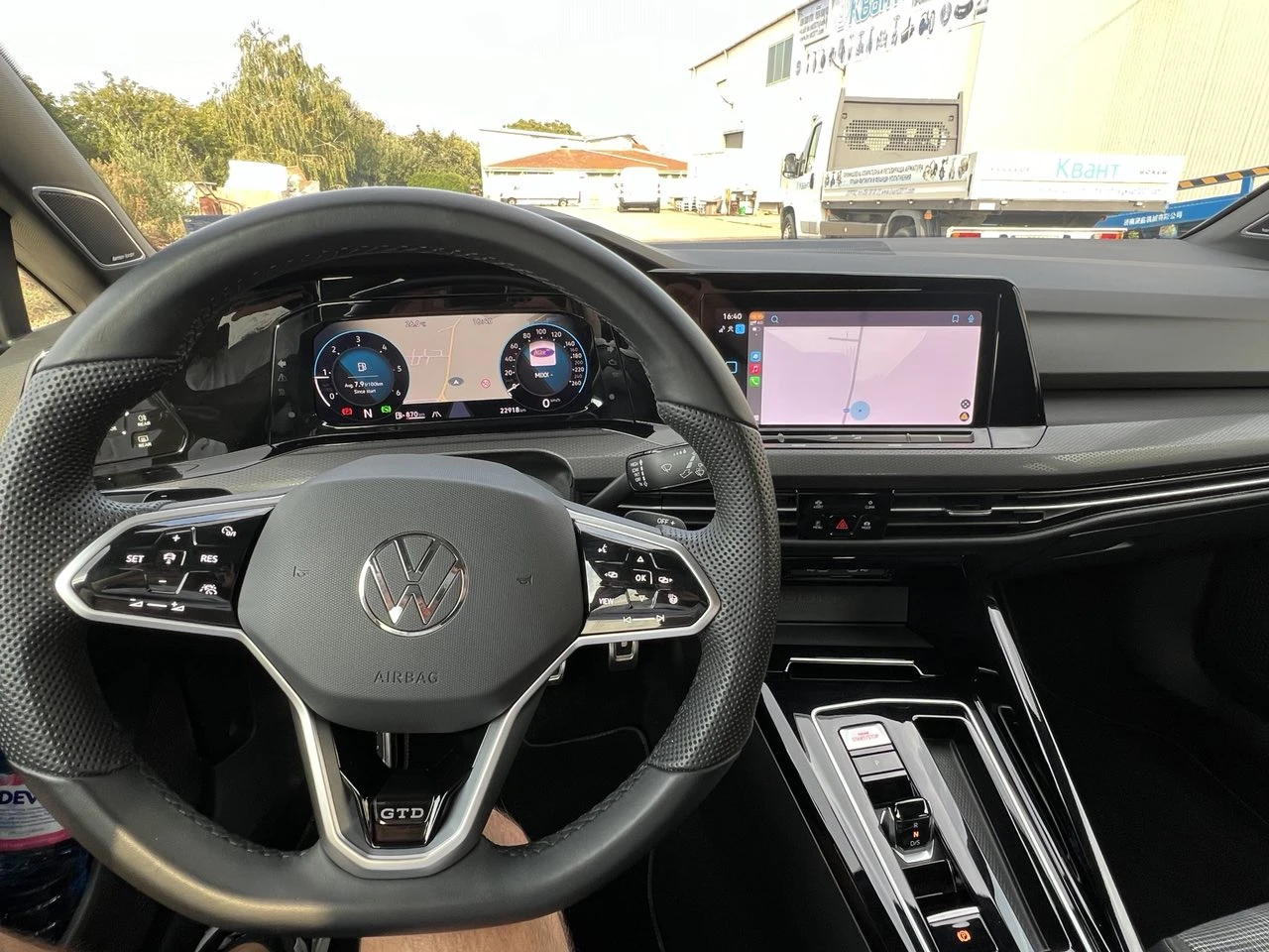 VW Golf 8 GTD DSG| PANO| 19"| H&K SOUND| KAMERA| IQ.LI | Mobile.bg � ����������� 12