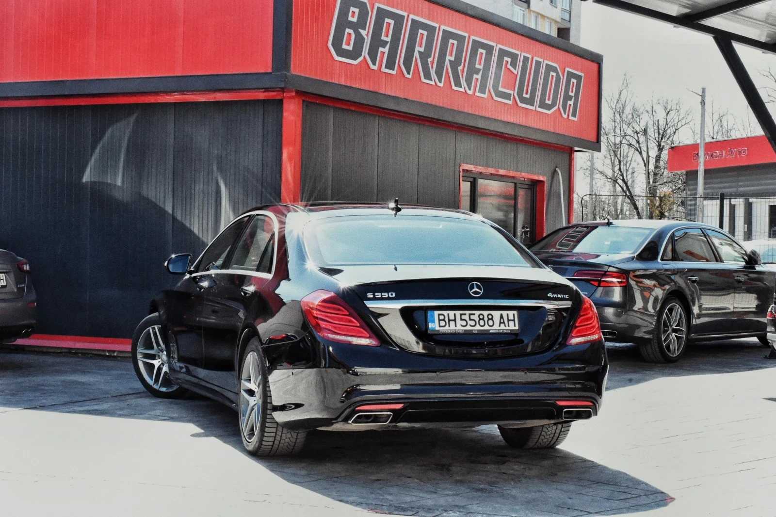 Mercedes-Benz S 550 4MATIC | V8 BITURBO | AMG | FULL | BURM | PANO, снимка 6 - Автомобили и джипове - 53836607