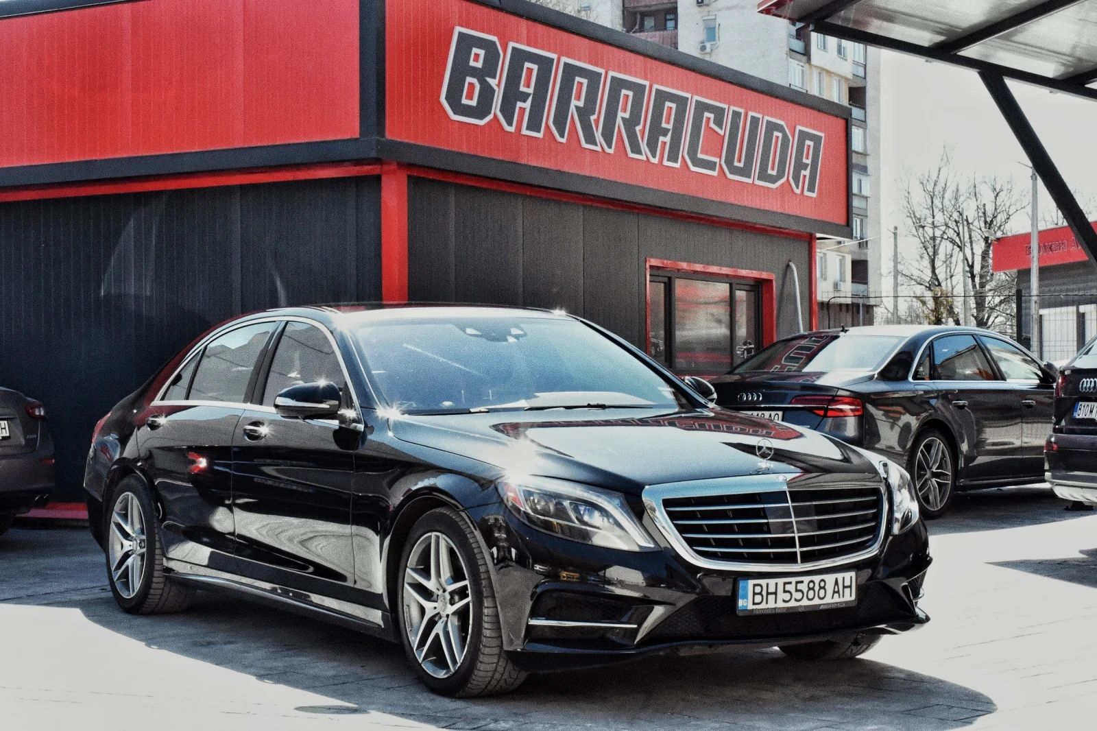 Mercedes-Benz S 550 4MATIC | V8 BITURBO | AMG | FULL | BURM | PANO, снимка 2 - Автомобили и джипове - 53836607