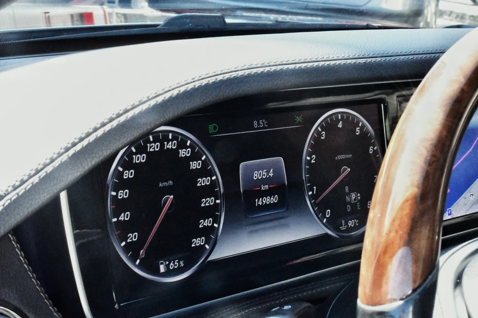 Mercedes-Benz S 550 4MATIC | V8 BITURBO | AMG | FULL | BURM | PANO, снимка 11 - Автомобили и джипове - 53836607