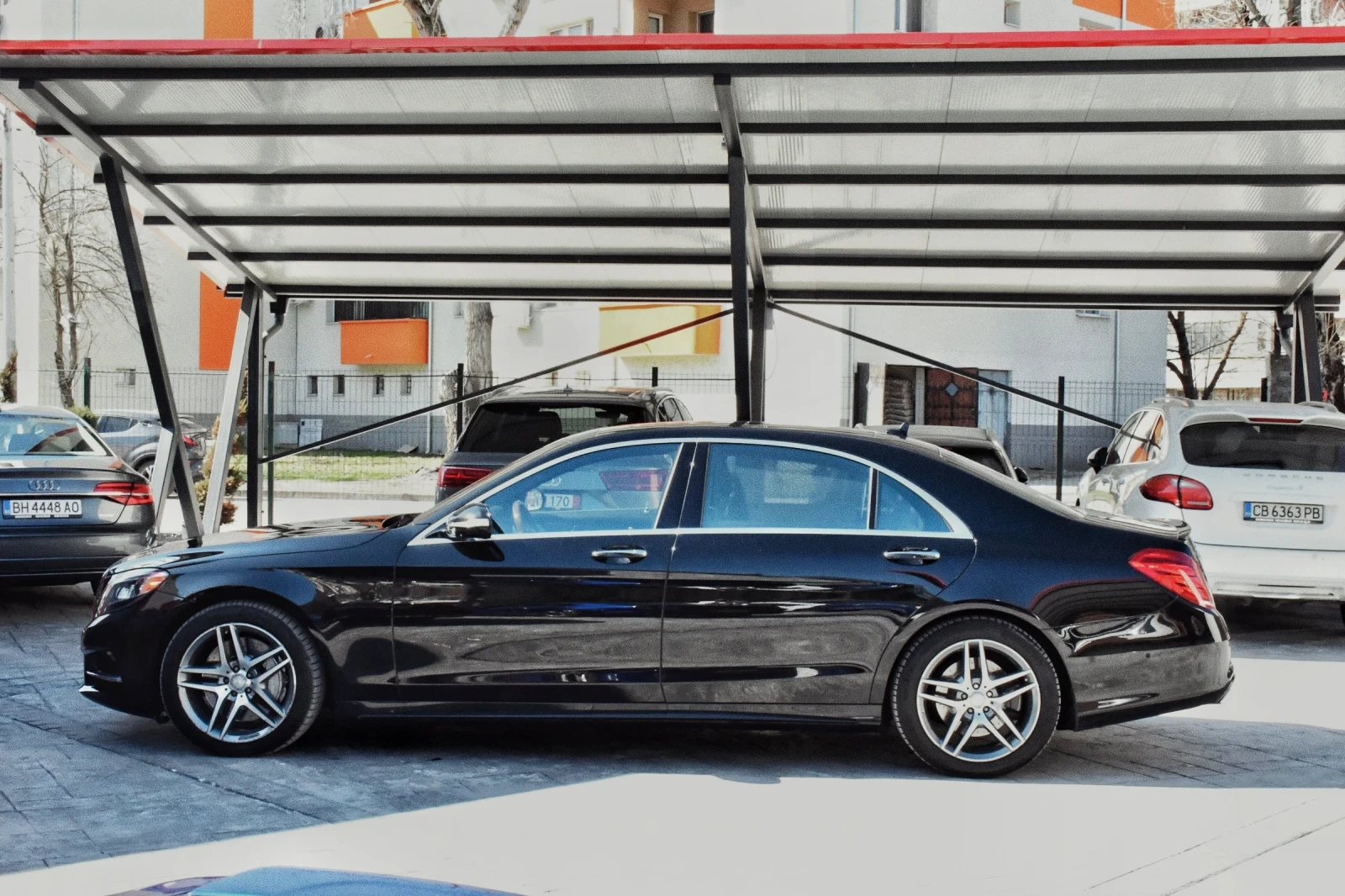 Mercedes-Benz S 550 4MATIC | V8 BITURBO | AMG | FULL | BURM | PANO, снимка 5 - Автомобили и джипове - 53836607