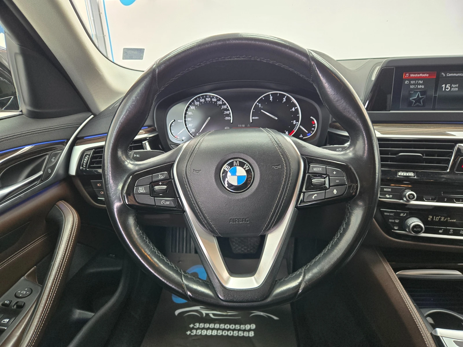 BMW 520 520d xDrive* 24 МЕСЕЦА ПЪЛНА ГАРАНЦИЯ, снимка 9 - Автомобили и джипове - 54202351