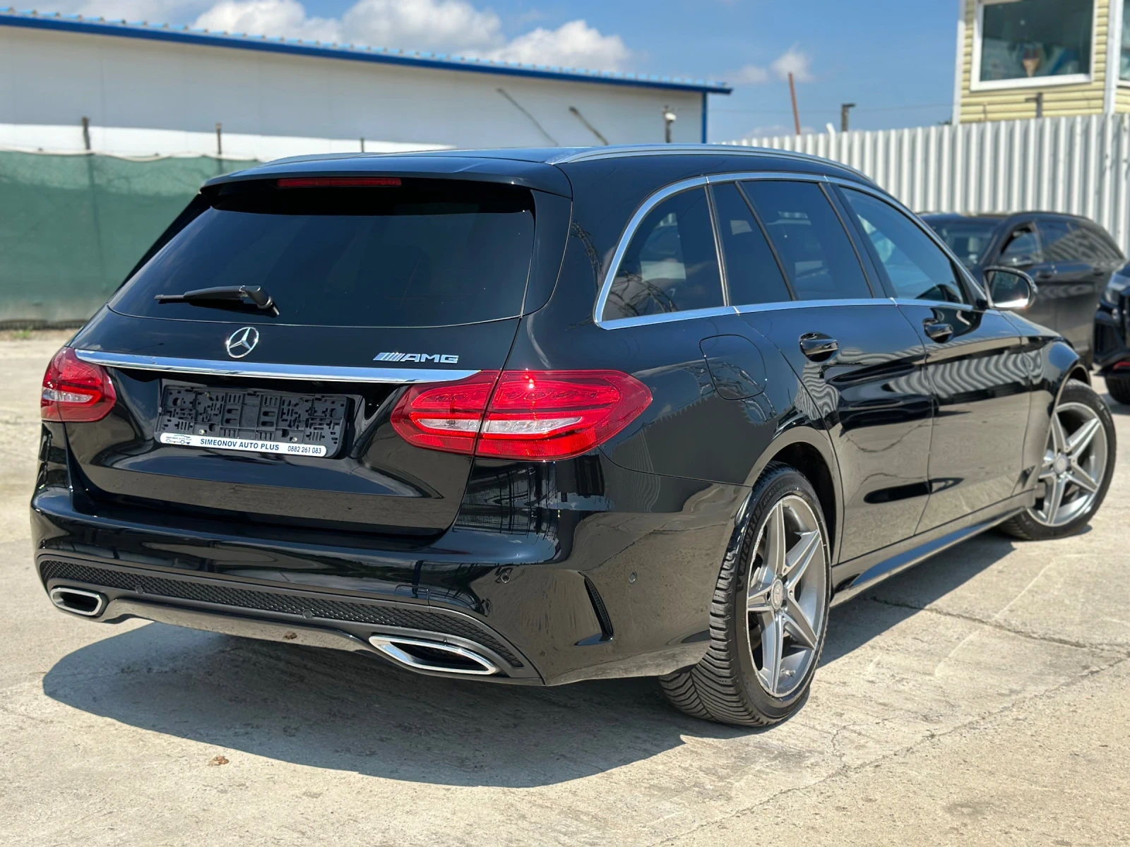 Mercedes-Benz C 220 AMG DIAMOND CHROME-226 ХИЛ.КМ-AIRMATIC-ACC-КАМЕРА, снимка 6 - Автомобили и джипове - 54789933
