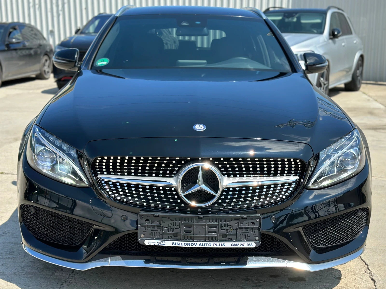 Mercedes-Benz C 220 AMG DIAMOND CHROME-226 ХИЛ.КМ-AIRMATIC-ACC-КАМЕРА, снимка 3 - Автомобили и джипове - 54789933