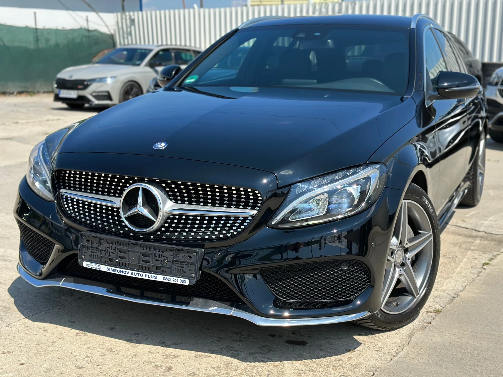 Mercedes-Benz C 220 AMG DIAMOND CHROME-226 ХИЛ.КМ-AIRMATIC-ACC-КАМЕРА