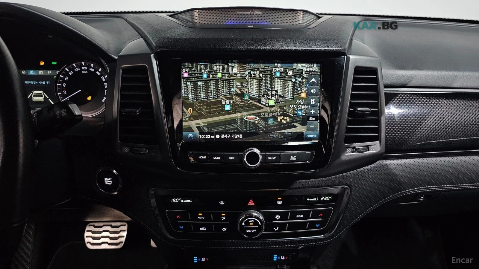 KGM Rexton 2.2d* 4WD* NOBLESSE* КОЖА* ПОДГРЕВ* ОБДУХВАНЕ* КАМ, снимка 13 - Автомобили и джипове - 55314809
