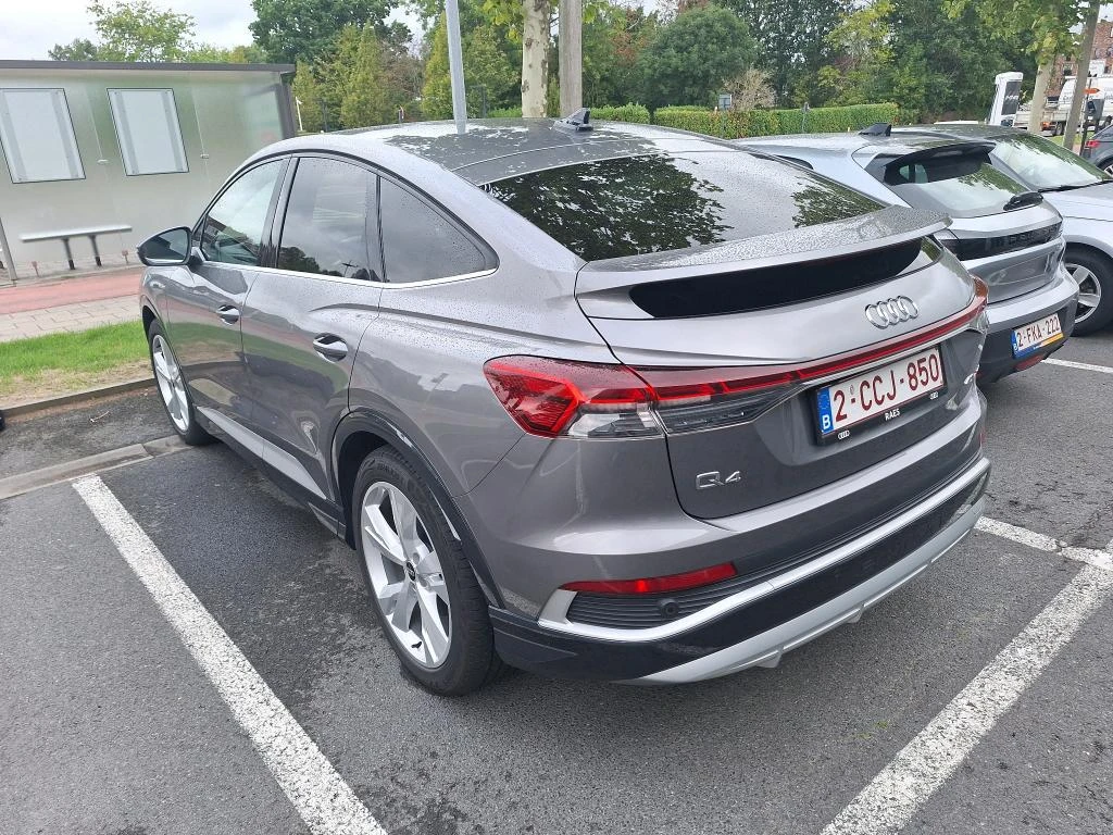 Audi Q4 E-Tron Sportback 40 S-line LED-Matrix Navi Leather | Mobile.bg � ����������� 4