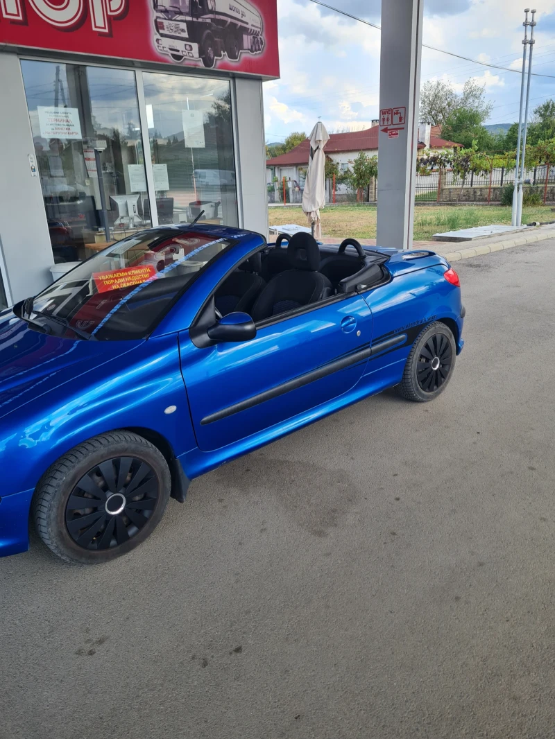 Peugeot 206 206 СС 1.6куб.110к.с. , снимка 6 - Автомобили и джипове - 47069883