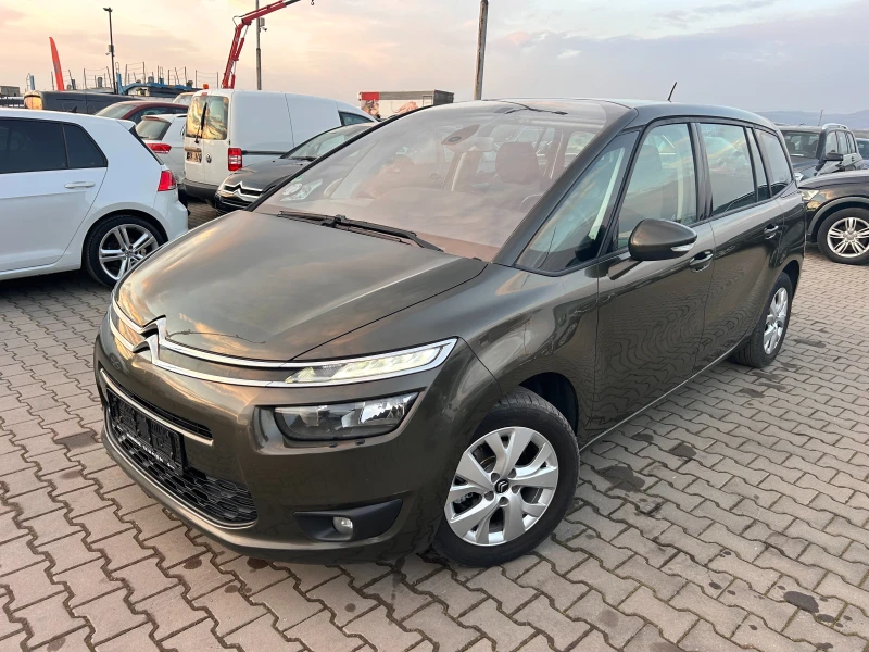 Citroen Grand C4 Picasso 1.6HDI 6+ 1 NAVI EURO 5, снимка 1 - Автомобили и джипове - 49117645