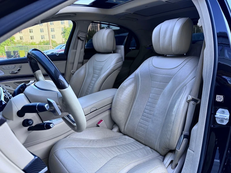 Mercedes-Benz S 500 AMG* PANO* DISTRONIC* BURMESTER* TV, снимка 10 - Автомобили и джипове - 51516183