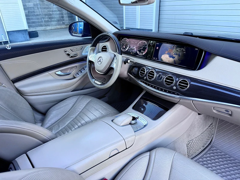Mercedes-Benz S 500 AMG* PANO* DISTRONIC* BURMESTER* TV, снимка 9 - Автомобили и джипове - 51516183