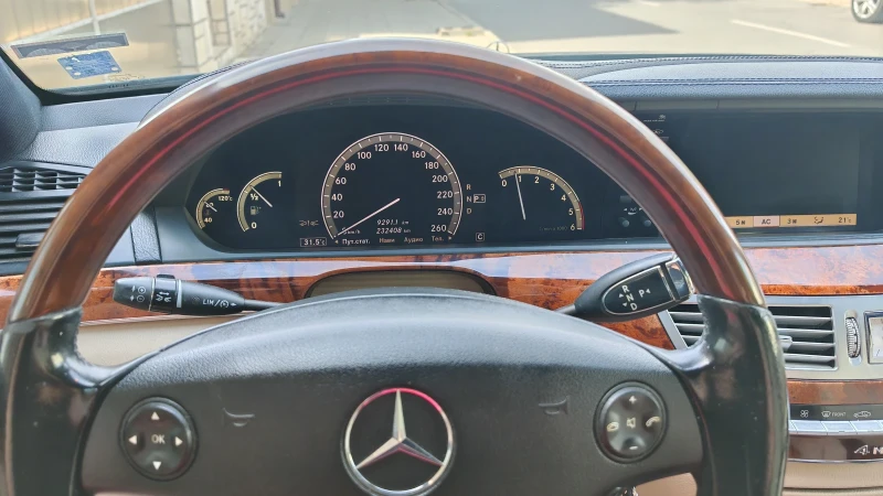 Mercedes-Benz S 320 4 MATIC , снимка 9 - Автомобили и джипове - 52507586