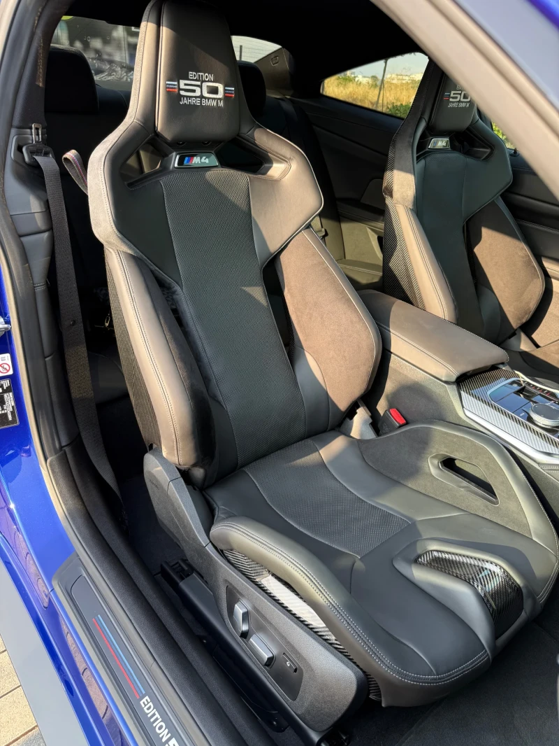 BMW M4 COMPETITION/CARBON PACK/EDITION 50 JAHRE/8000км, снимка 7 - Автомобили и джипове - 51904929
