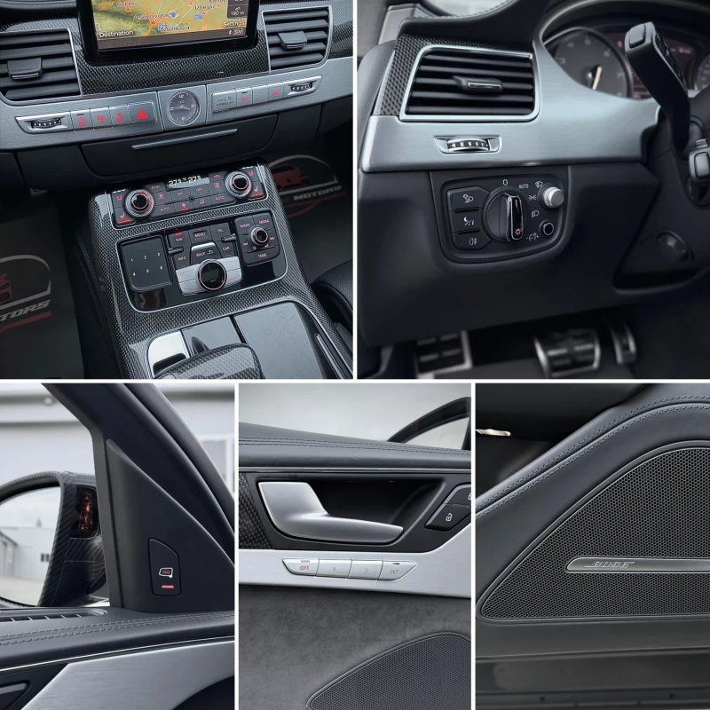 Audi S8 PLUS/ 700hp/ CERAMICA/ 3xTV/ CARBON/ POP&BANG/, снимка 13 - Автомобили и джипове - 52381015