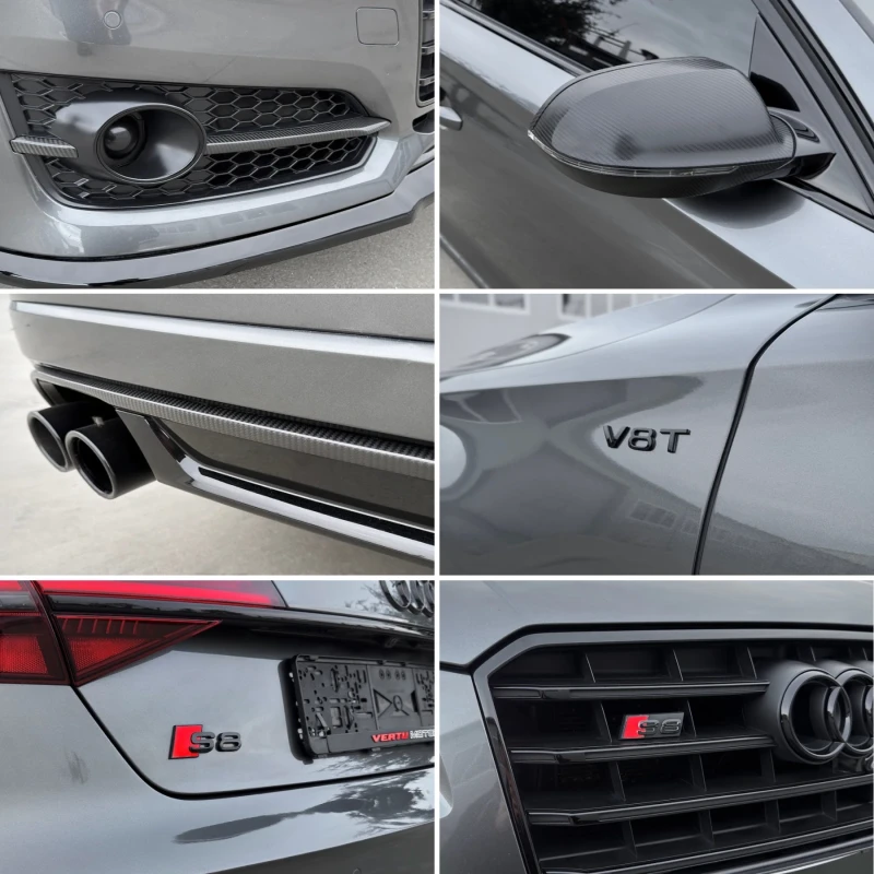 Audi S8 PLUS/ 700hp/ CERAMICA/ 3xTV/ CARBON/ POP&BANG/, снимка 14 - Автомобили и джипове - 52381015