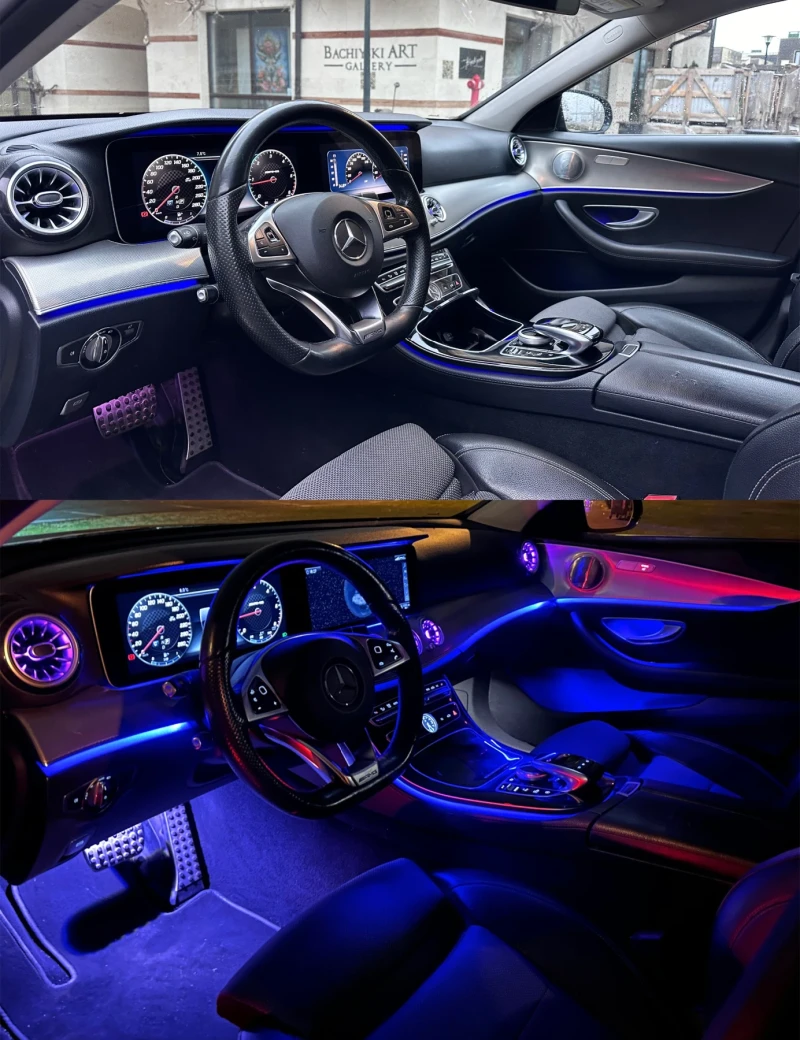 Mercedes-Benz E 220 d E63 ///AMG Optic * * DIGITAL* * , снимка 10 - Автомобили и джипове - 53217108