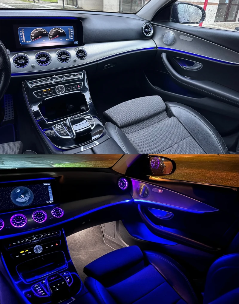 Mercedes-Benz E 220 d E63 ///AMG Optic * * DIGITAL* * , снимка 9 - Автомобили и джипове - 53217108