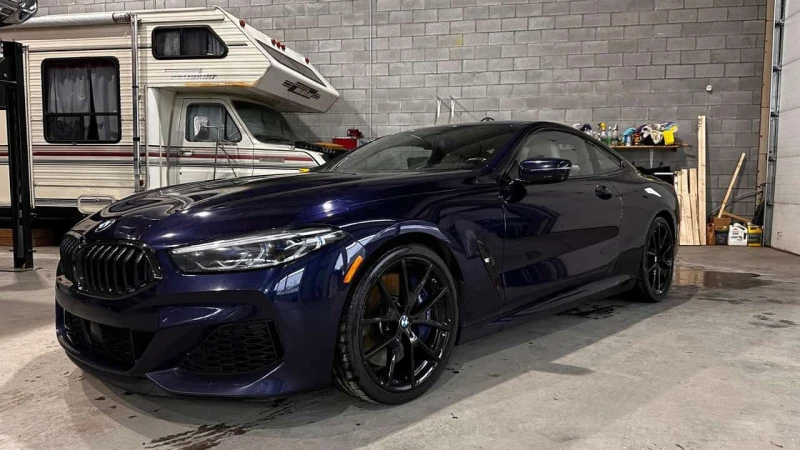 BMW 850 * xDrive* Tanzanite blue* Crystal* Heads up* Distr