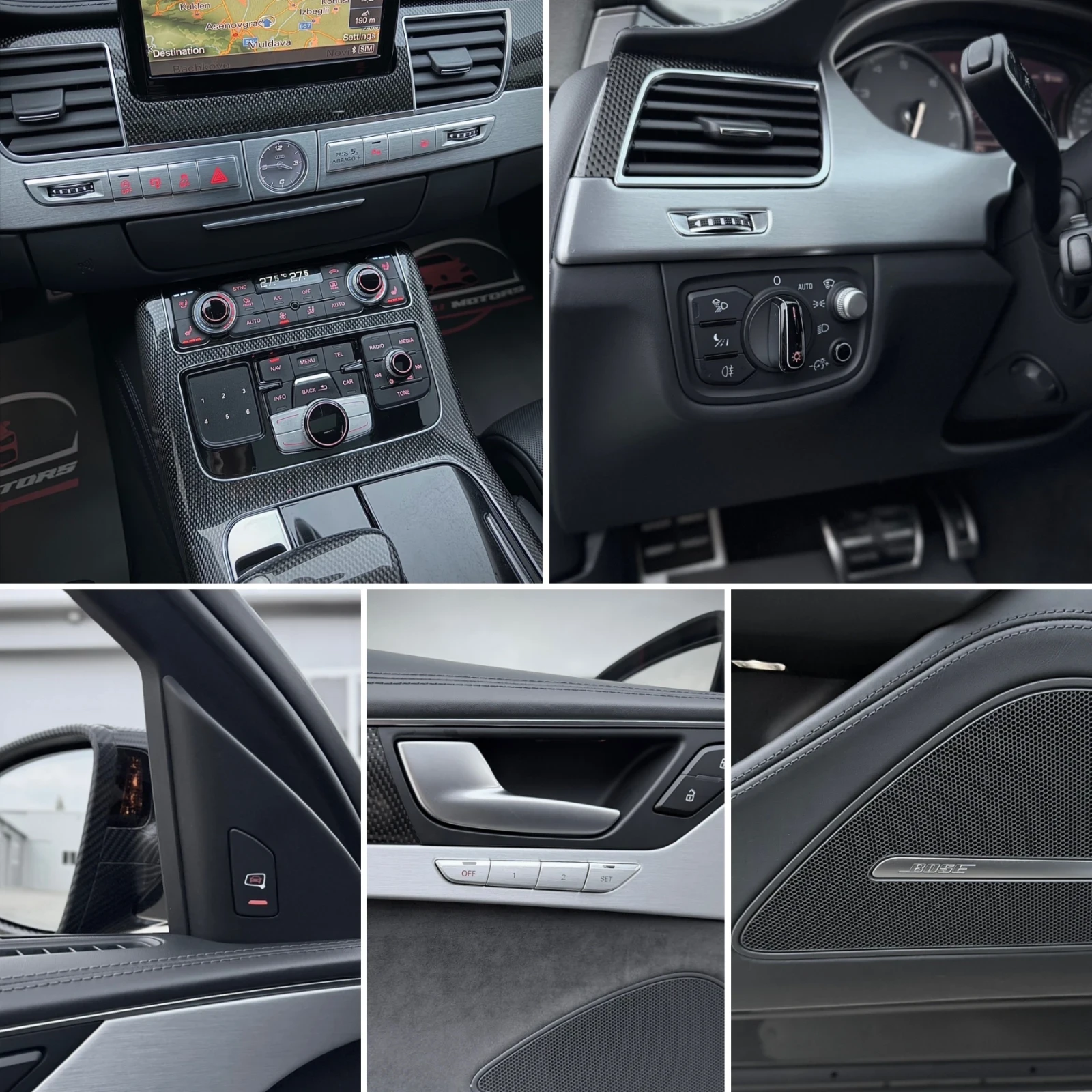 Audi S8 PLUS/ 700hp/ CERAMICA/ 3xTV/ CARBON/ POP&BANG/ | Mobile.bg   12