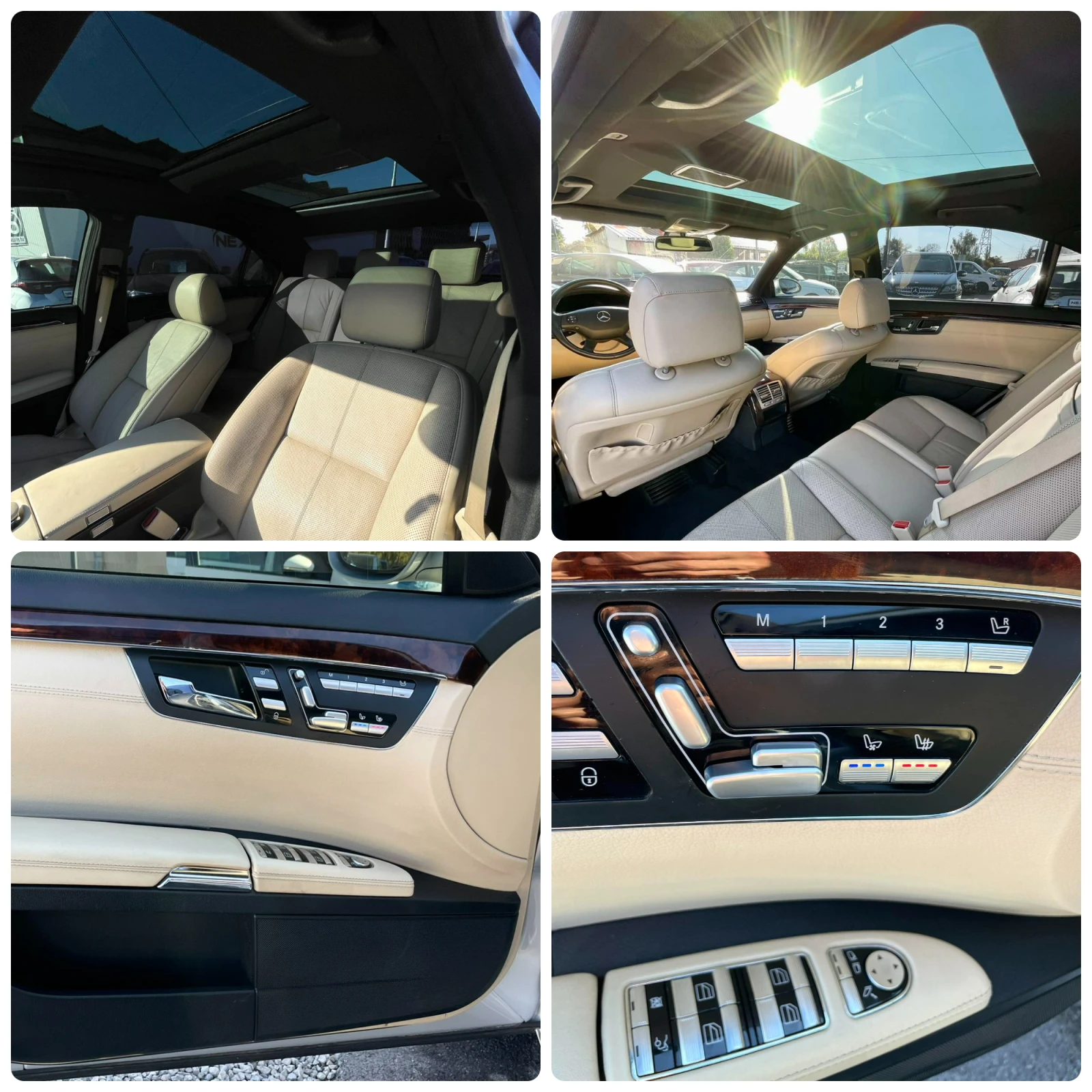 Mercedes-Benz S 500 5.5i 388HP PANO LONG ��������� | Mobile.bg � ����������� 14