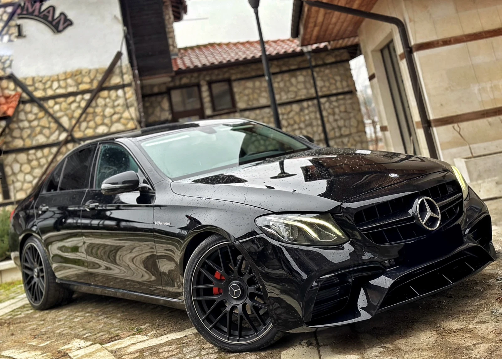 Mercedes-Benz E 220 d E63 ///AMG Optic * * DIGITAL* * , снимка 2 - Автомобили и джипове - 53217108