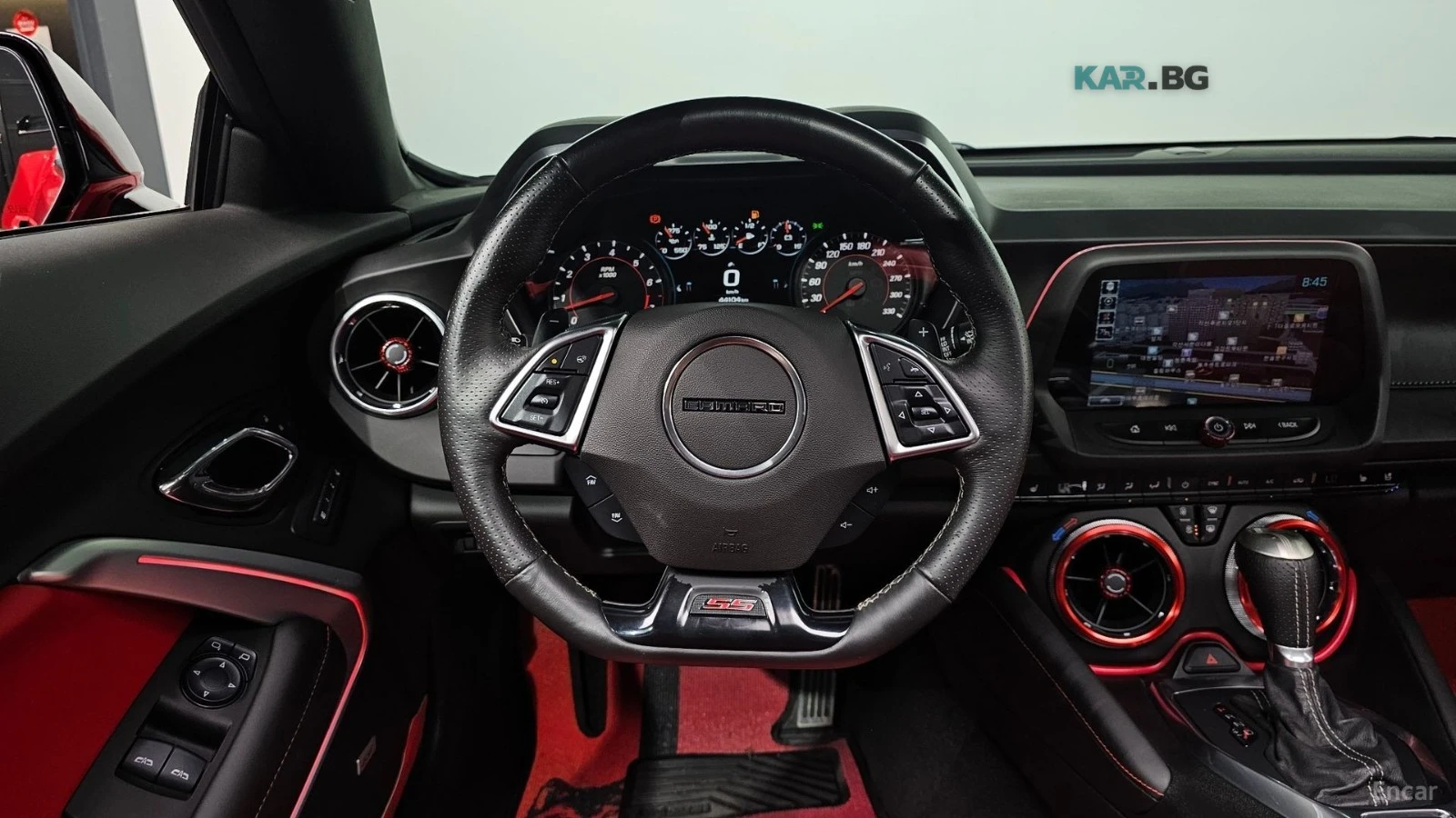 Chevrolet Camaro SS 6.2 V8* HUD* КОЖА* ОБДУХВ* НАВИ* ПАНО, снимка 11 - Автомобили и джипове - 55267703