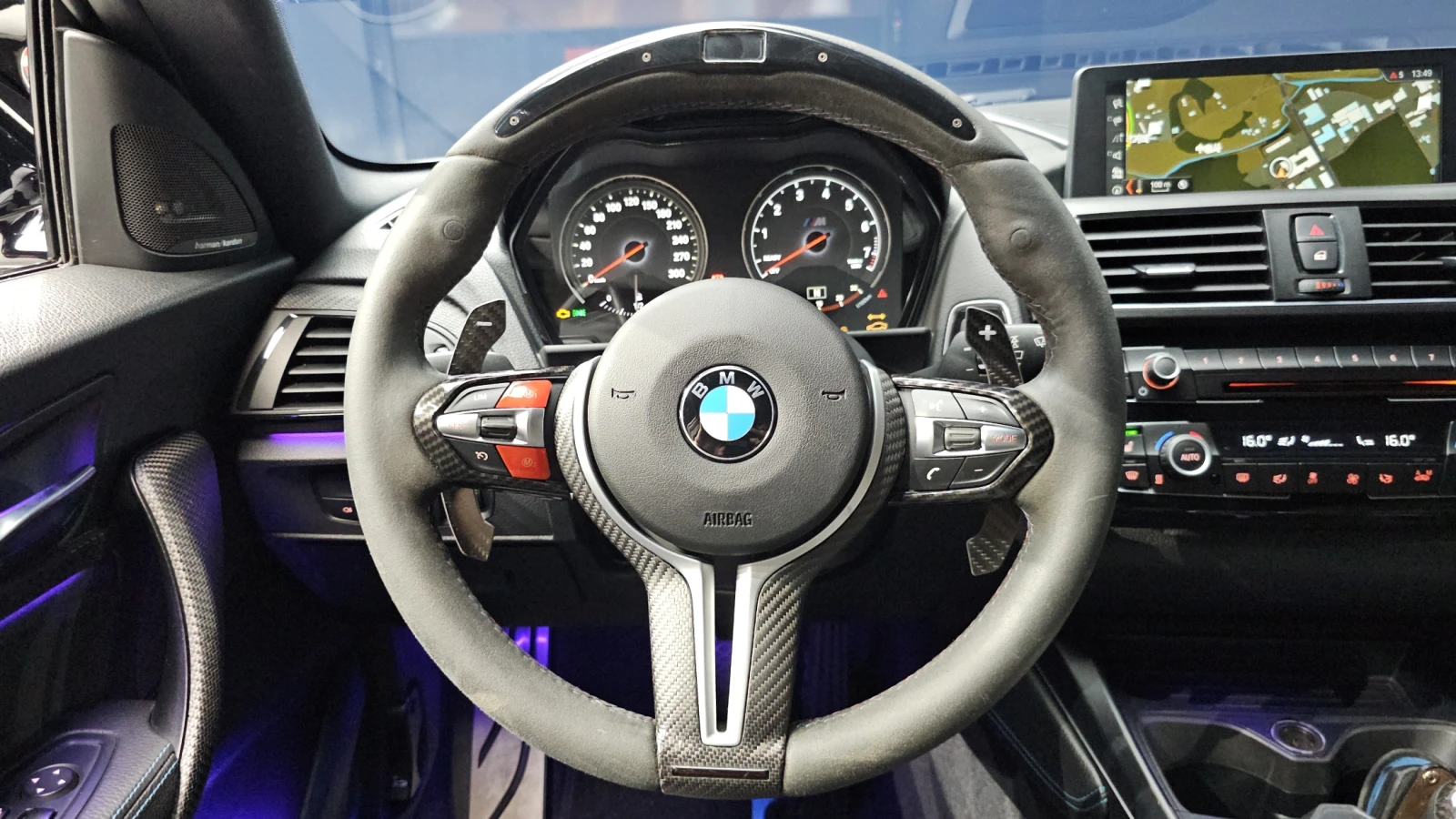 BMW M2 Coupe HARMAN KARDON, снимка 9 - Автомобили и джипове - 55391683