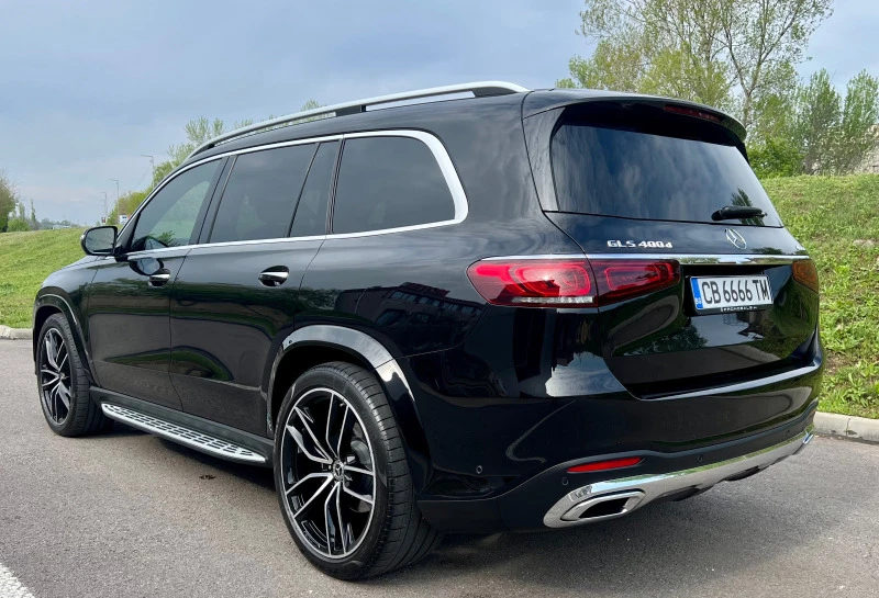 Mercedes-Benz GLS 400 d 4M AMG*NightPaket*7Seats*Burmester*Pano, снимка 3 - Автомобили и джипове - 47648579