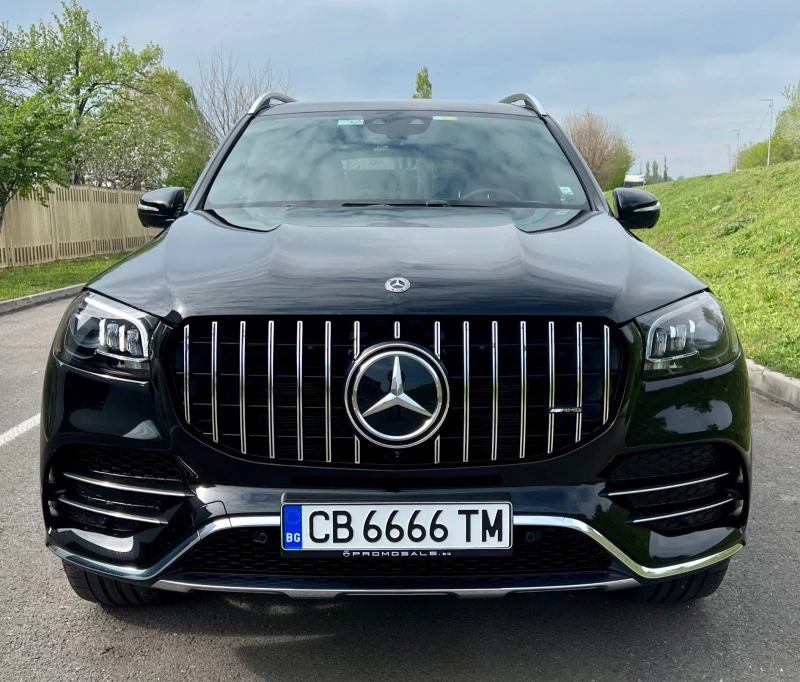 Mercedes-Benz GLS 400 d 4M AMG*NightPaket*7Seats*Burmester*Pano, снимка 8 - Автомобили и джипове - 47648579