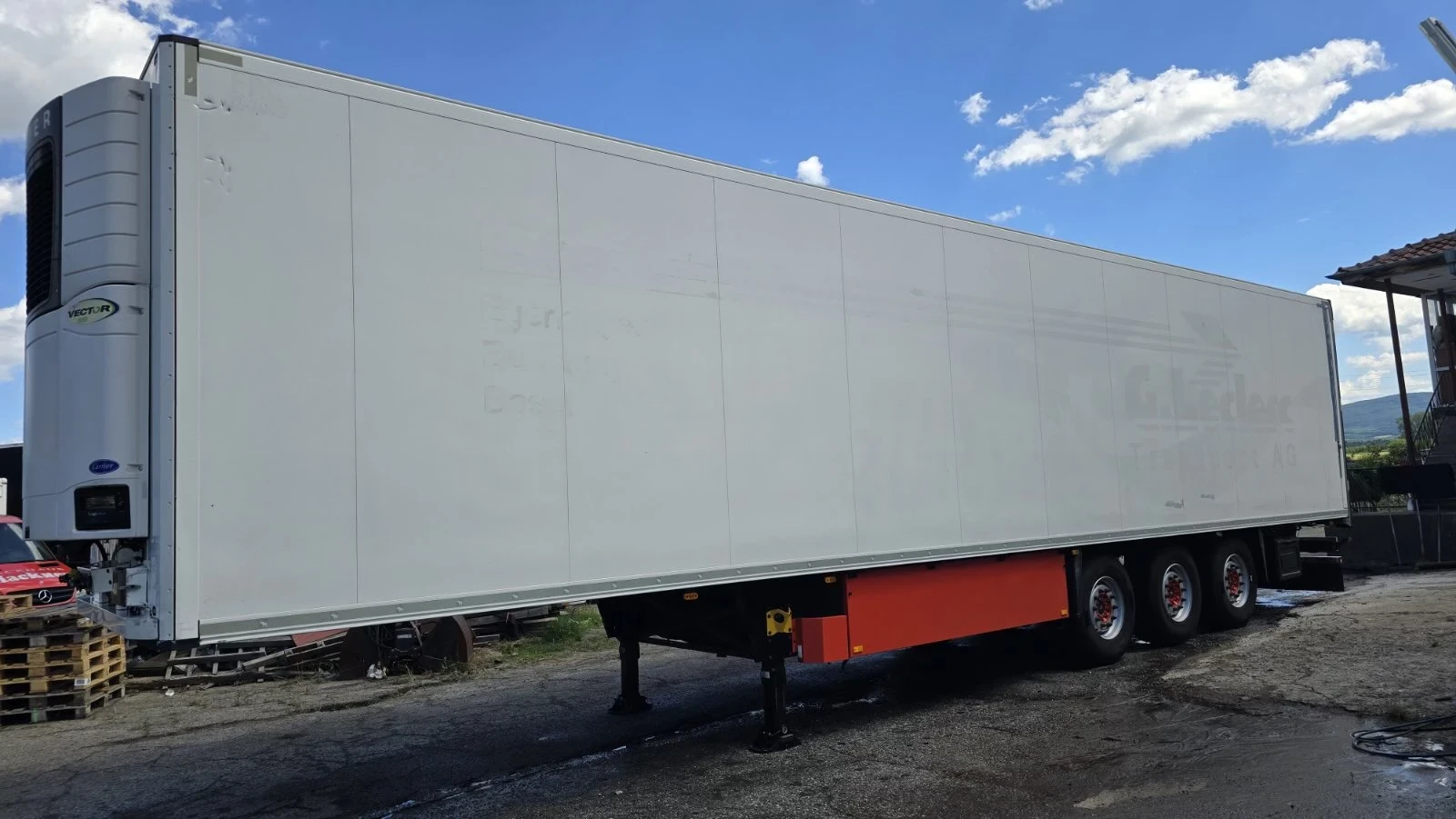 Полуремарке Schmitz CARRIER VECTOR 1550 / 2.65 вис. , снимка 8 - Ремаркета - 54903410