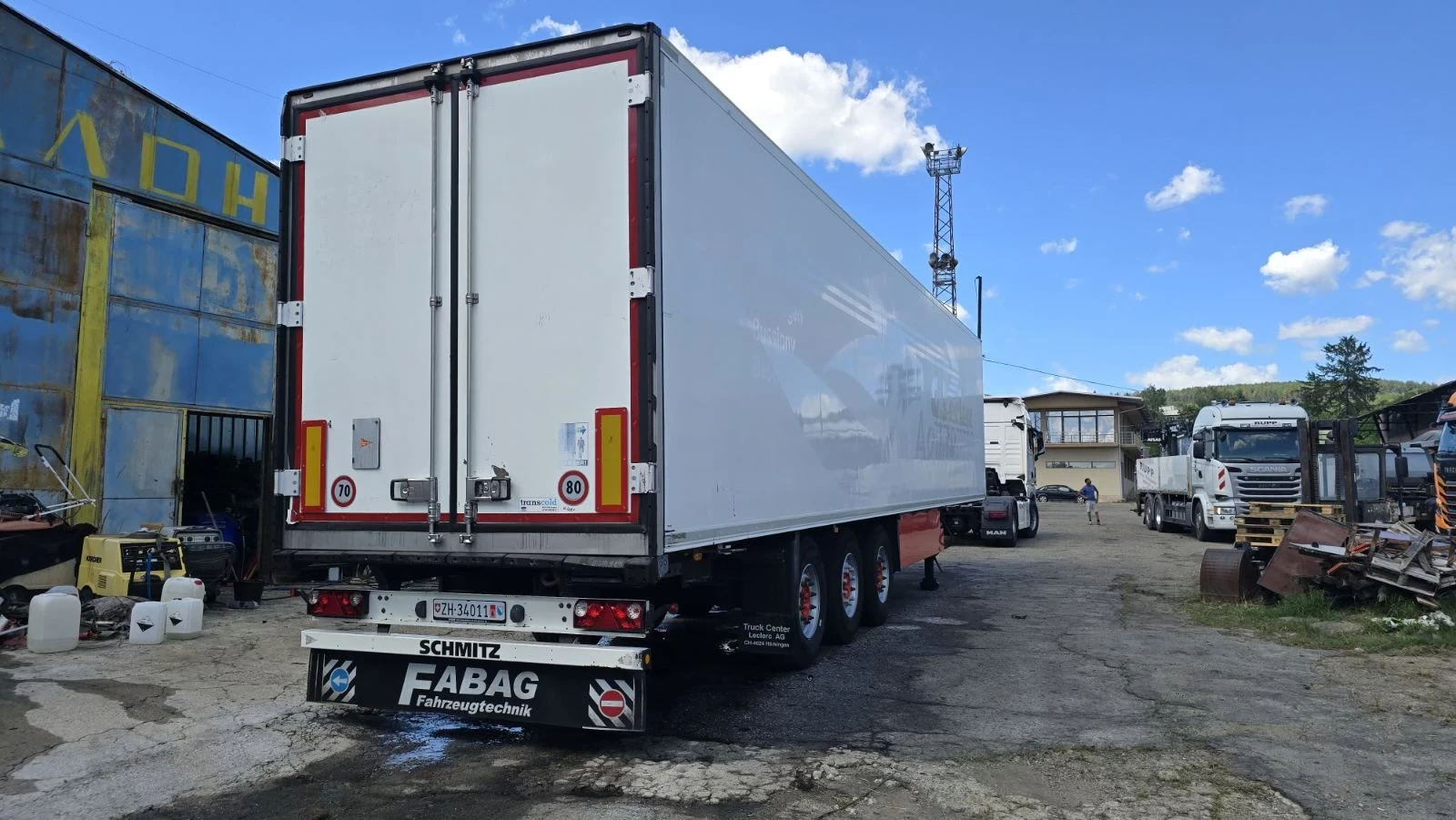Полуремарке Schmitz CARRIER VECTOR 1550 / 2.65 вис. , снимка 4 - Ремаркета - 54903410