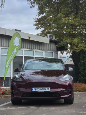 Tesla Model Y Long Range AWD/65000 км/ГАРАНЦИЯ/CHERRY/БЯЛ САЛОН - 38990 € - 86696881 2