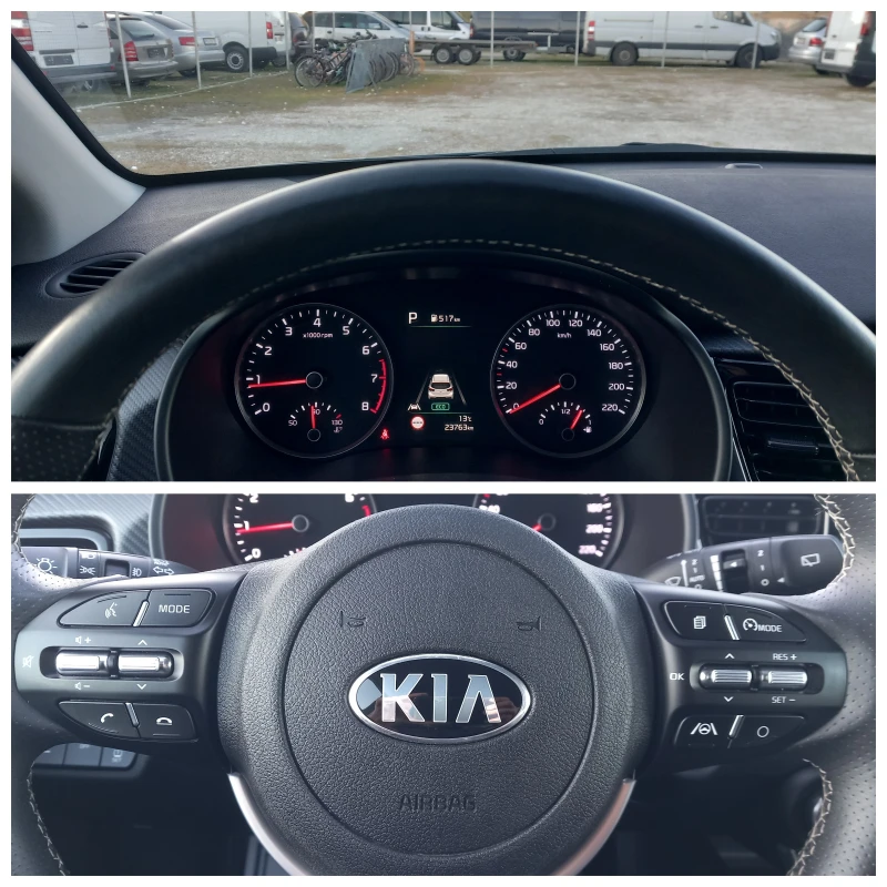 Kia Rio GT LINE-TURBO HYBRID/23000км/FULL LED/EURO 6, снимка 11 - Автомобили и джипове - 49578638