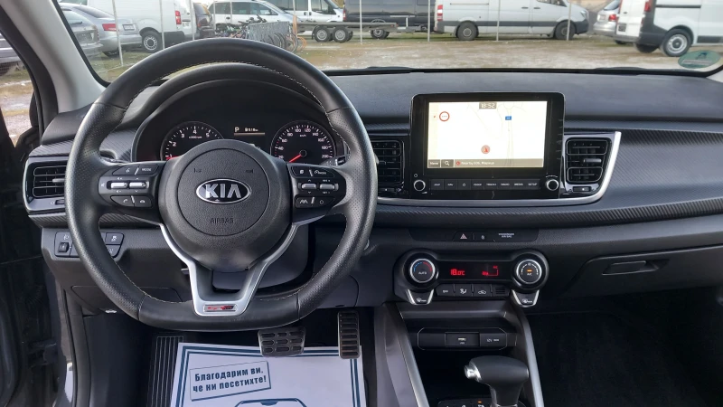 Kia Rio GT LINE-TURBO HYBRID/23000км/FULL LED/EURO 6, снимка 9 - Автомобили и джипове - 49578638