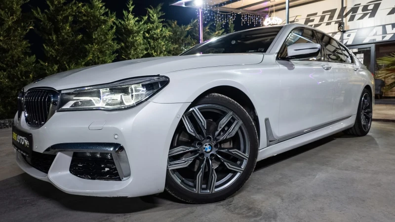 BMW 730 D XDRIVE LONG FULL M PACK БЯЛА ПЕРЛА ЛИЗИНГ 100%