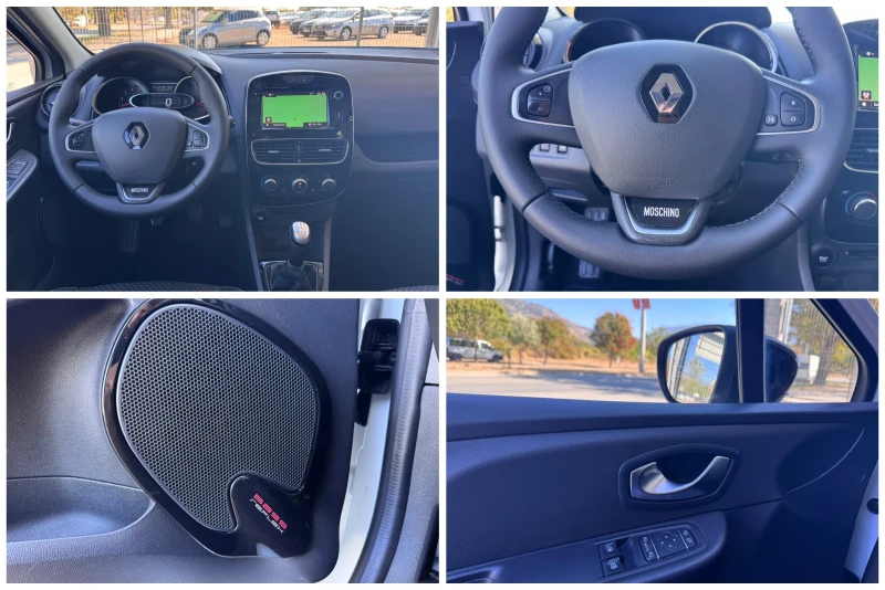 Renault Clio 1.5DCI 90кс* MOSCHINO* КАМЕРА* NAVI* КОЖА, снимка 16 - Автомобили и джипове - 51820876