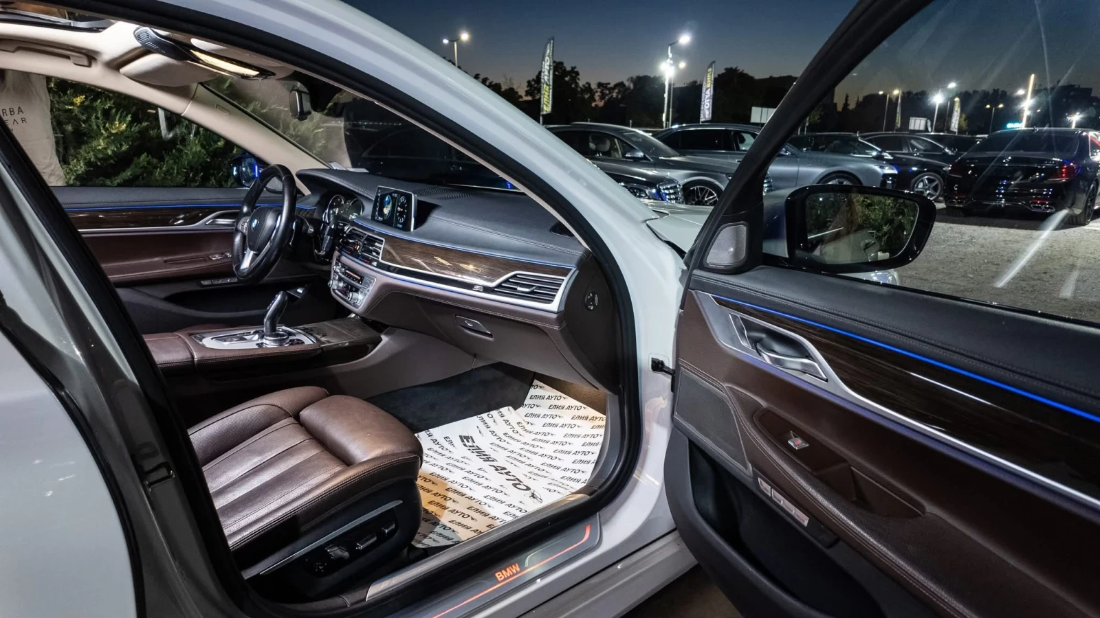 BMW 730 D XDRIVE LONG FULL M PACK БЯЛА ПЕРЛА ЛИЗИНГ 100% | Mobile.bg — изображение 13