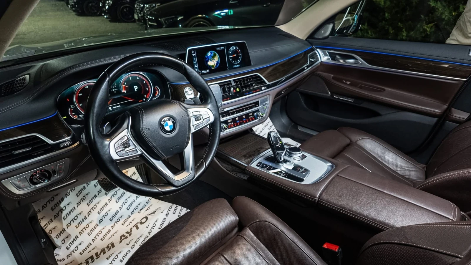 BMW 730 D XDRIVE LONG FULL M PACK БЯЛА ПЕРЛА ЛИЗИНГ 100% | Mobile.bg — изображение 12