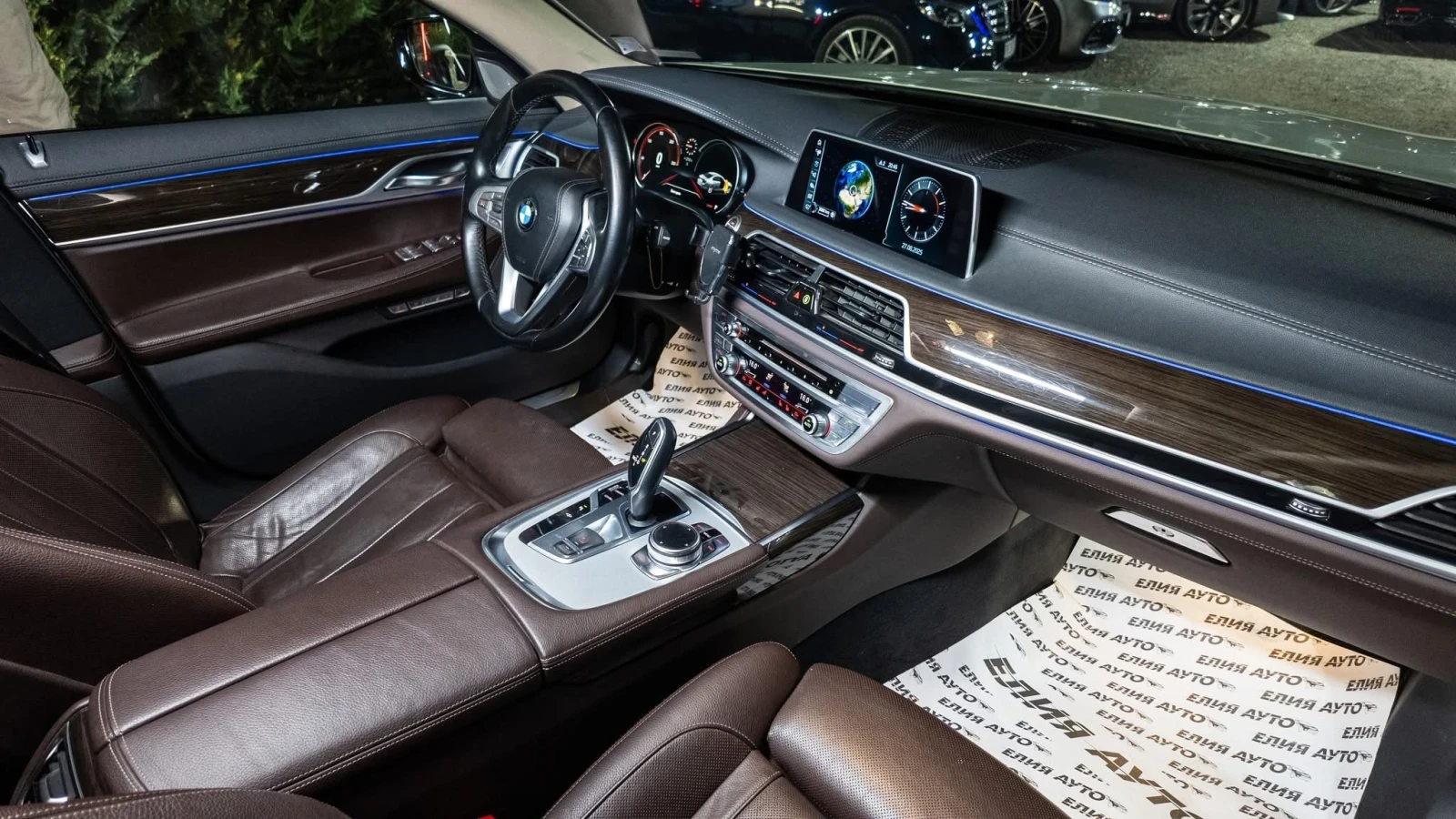 BMW 730 D XDRIVE LONG FULL M PACK БЯЛА ПЕРЛА ЛИЗИНГ 100% | Mobile.bg — изображение 15
