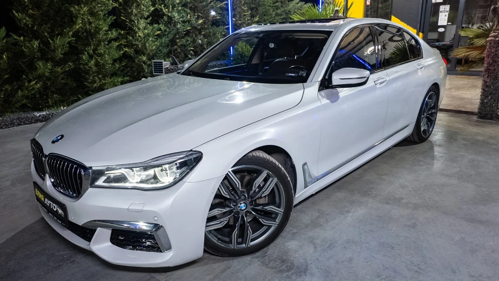 BMW 730 D XDRIVE LONG FULL M PACK БЯЛА ПЕРЛА ЛИЗИНГ 100% - изображение 2