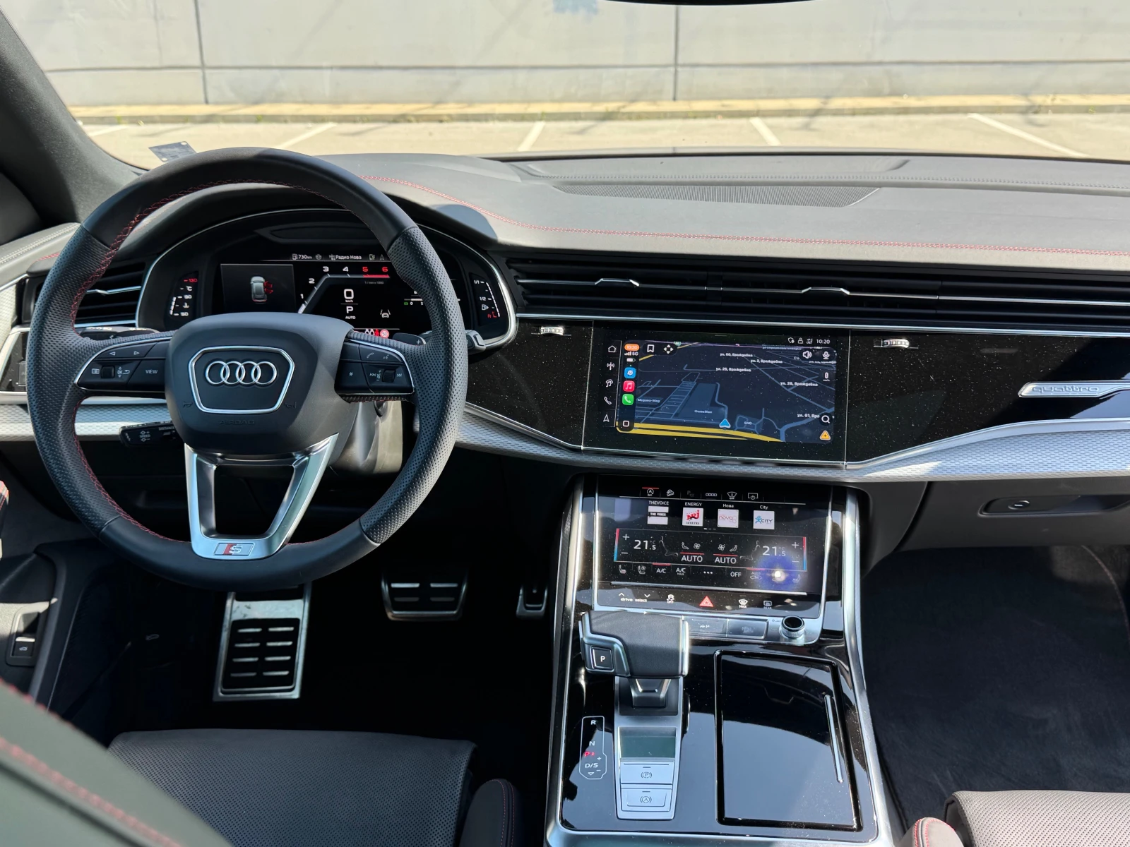 Audi Q8 FL Всички екстри! Лизинг! Гаранция!, снимка 9 - Автомобили и джипове - 54949627