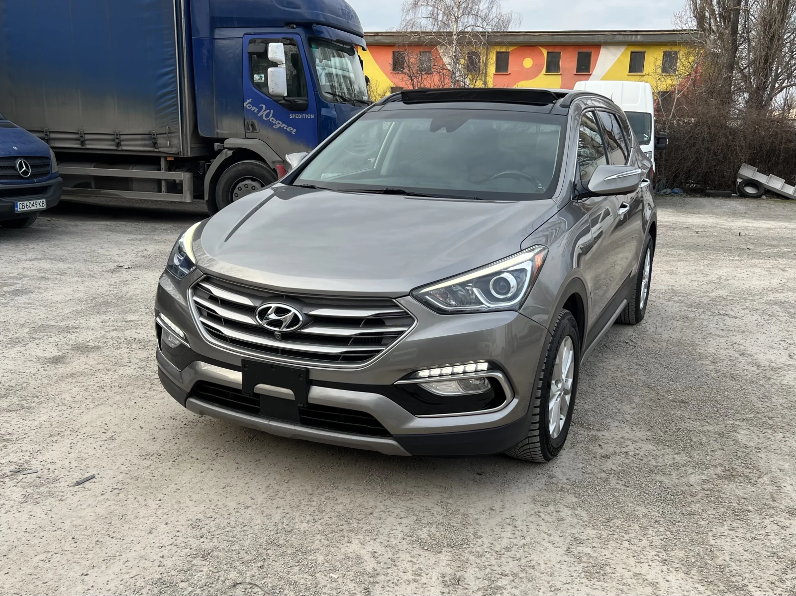 Hyundai Santa fe -360 -Камери+ Панорама+ Кожа+ Обдухване+ FULL-Екст