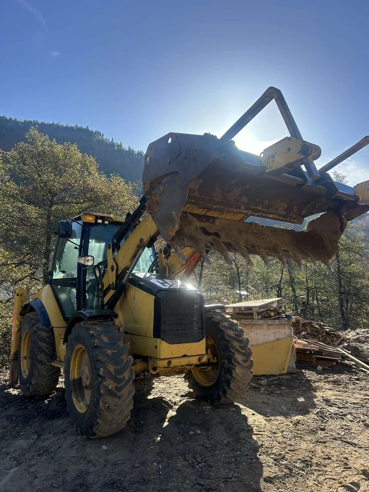 Багер Caterpillar Caterpillar 434Е - изображение 4