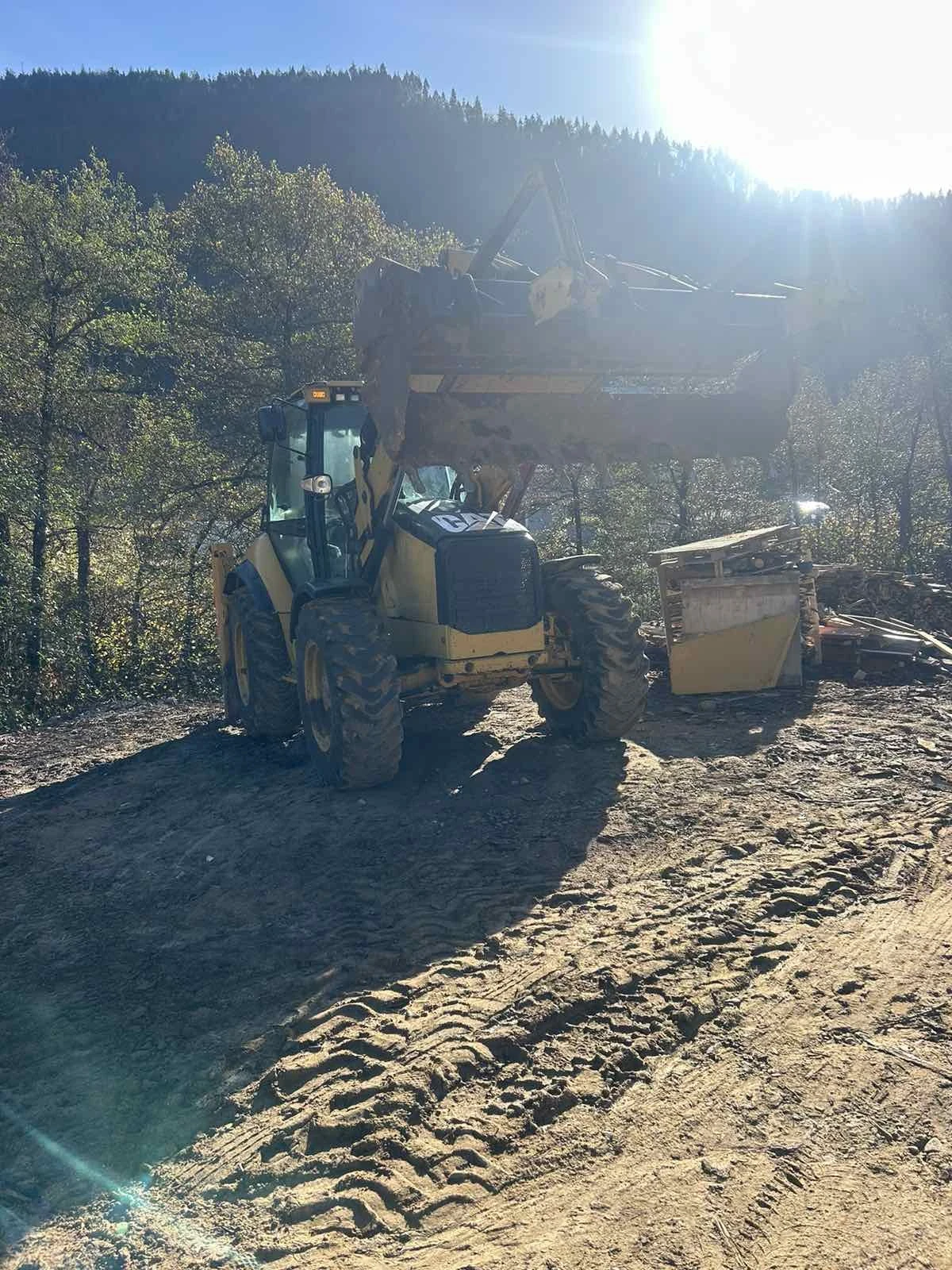 Багер Caterpillar Caterpillar 434Е - изображение 5