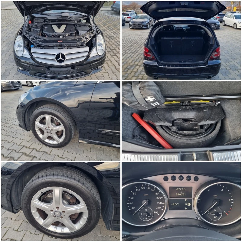 Mercedes-Benz R 320 AMG= 4 MATIC= 2011г. ОБСЛУЖЕНА!, снимка 17 - Автомобили и джипове - 48764055