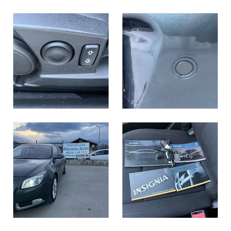 Opel Insignia 2.0CDTI 160кс EURO 5B 6 СКОРОСТИ КСЕНОН АВТОПИЛОТ, снимка 14 - Автомобили и джипове - 54240570