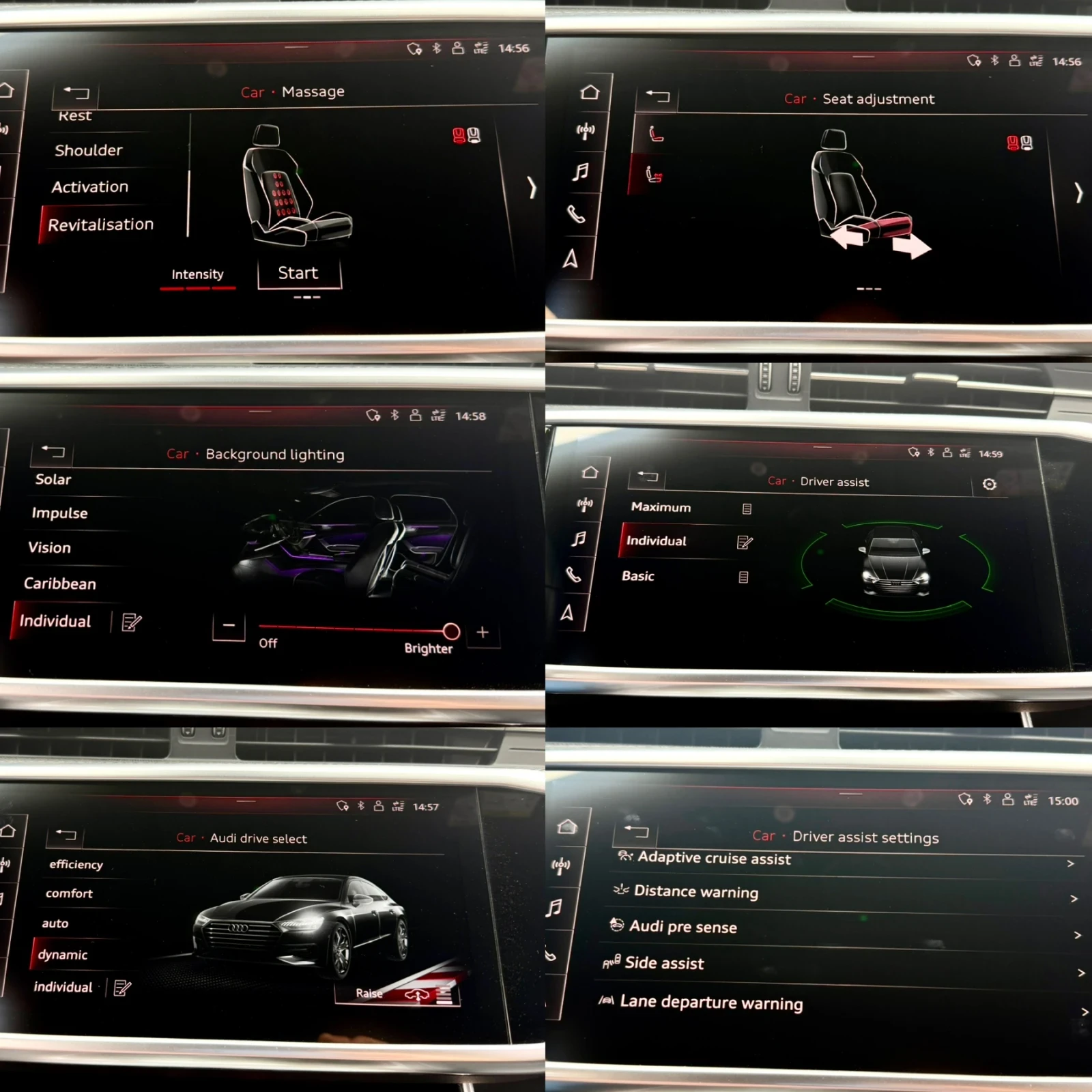 Audi A7 55TFSI#RS PACK#MATRIX#SOFTCL#ОБДУХ#PANO#HEADUP#FUL, снимка 15 - Автомобили и джипове - 54480513
