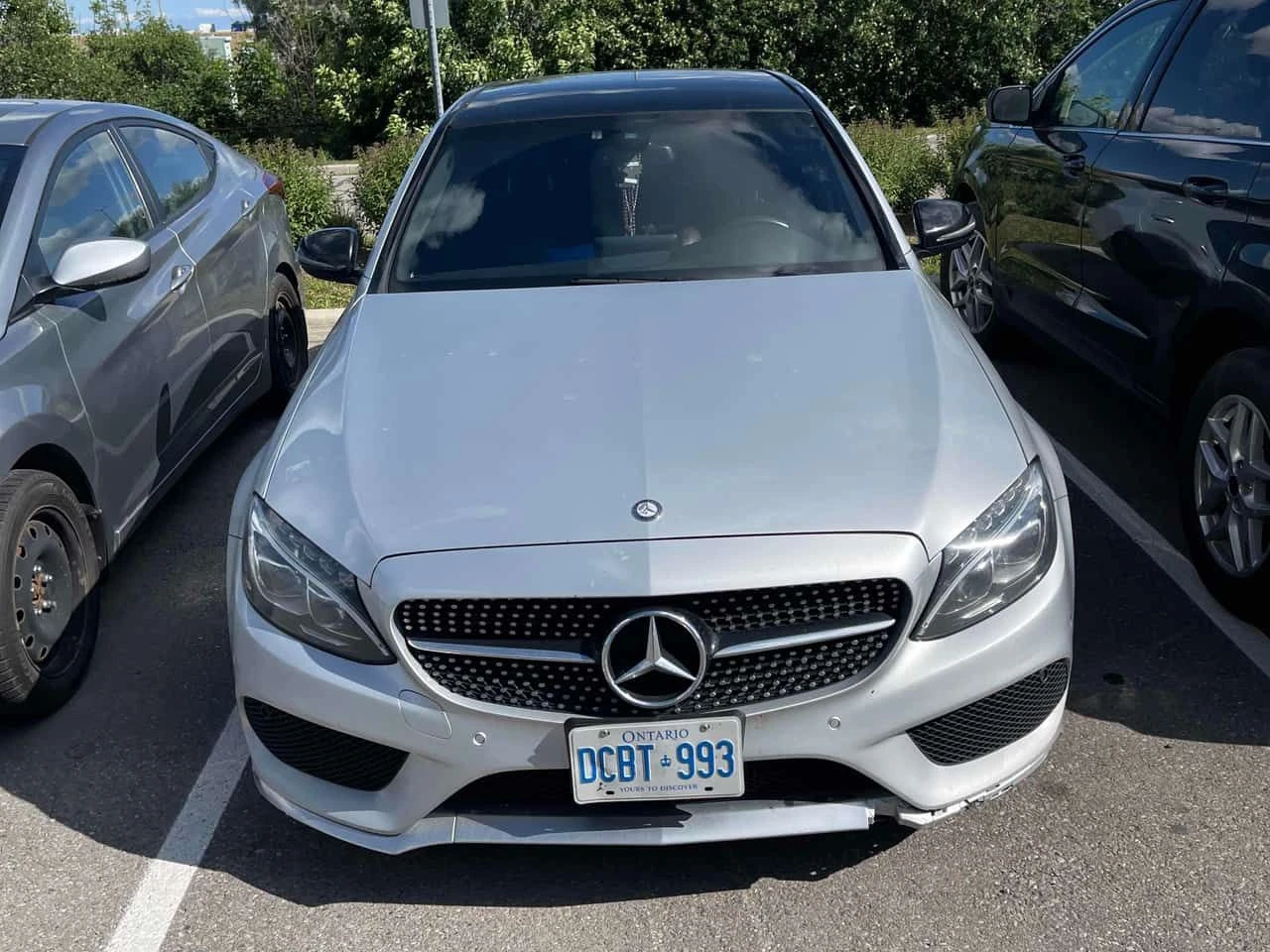 Mercedes-Benz C 450 AMG * CARFAX * ЦЕНА ДО БГ, снимка 2 - Автомобили и джипове - 54903479